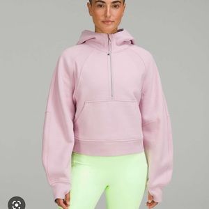 lululemon scuba oversized half zip